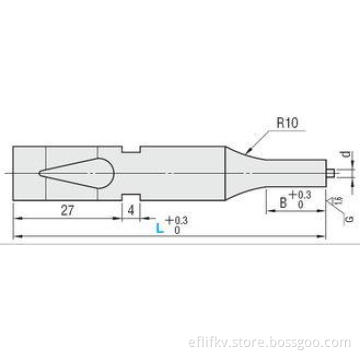 Light Load Precision punch SKD11 Super  finished MISUMI for